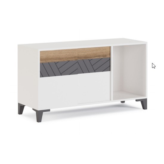 Стол письменный с большой тумбой (мод 3+5) Гринвич