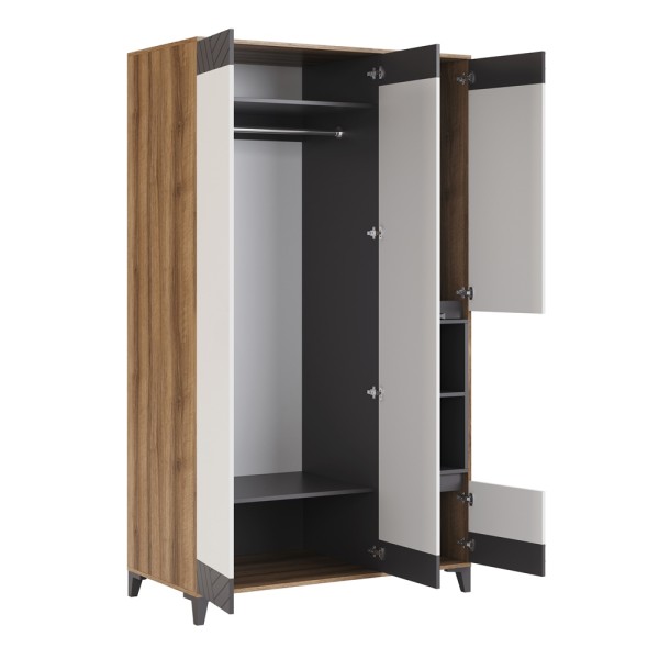 Шкаф универсальный со стеллажом (мод.9+10) Гринвич