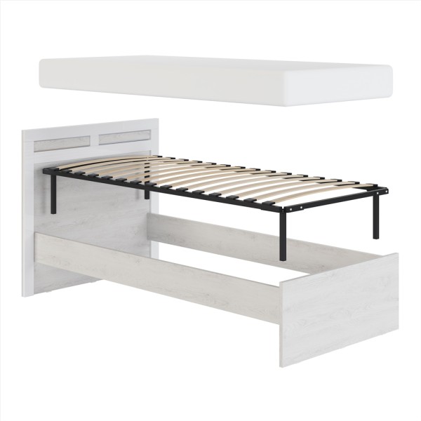 Кровать с ортопедическим основанием 900 (мод.1.1) Амели