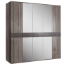 Шкаф пятидверный с зеркалами Римини Соло
