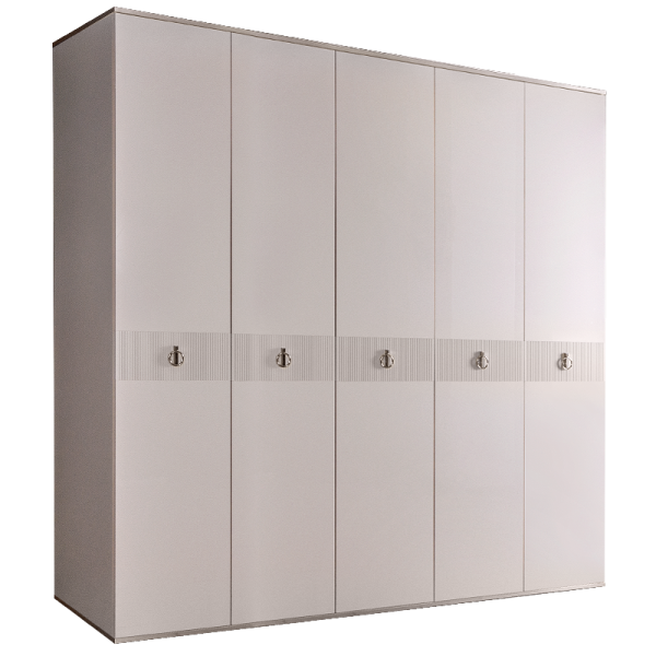 Шкаф пятидверный Римини Соло