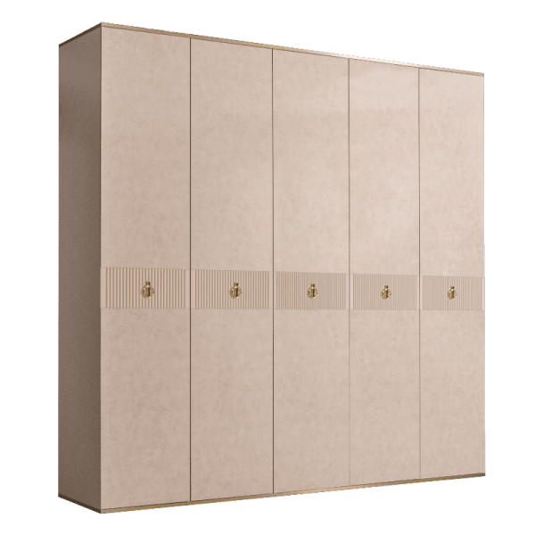 Шкаф пятидверный Римини Соло