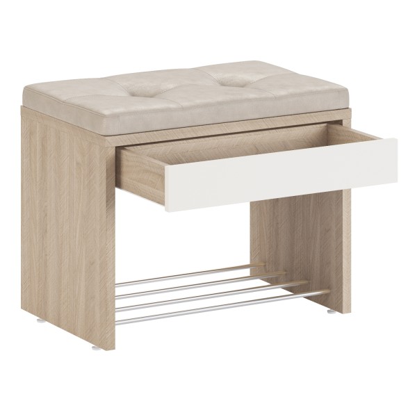 Тумба для обуви (мод.6) с мягким элементом Эльтон