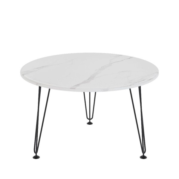 Стол журнальный Крит (Мрамор, мрамор монте белый)