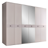 Шкаф шестидверный с зеркалами Римини Соло